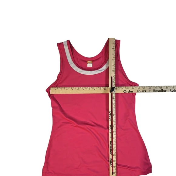 Women's Pink Sleeveless Top Lucytech Sz M - Picture 3 of 6